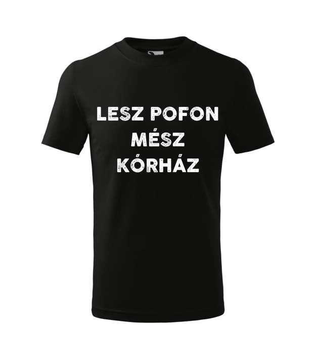 Lesz pofon mész kórház